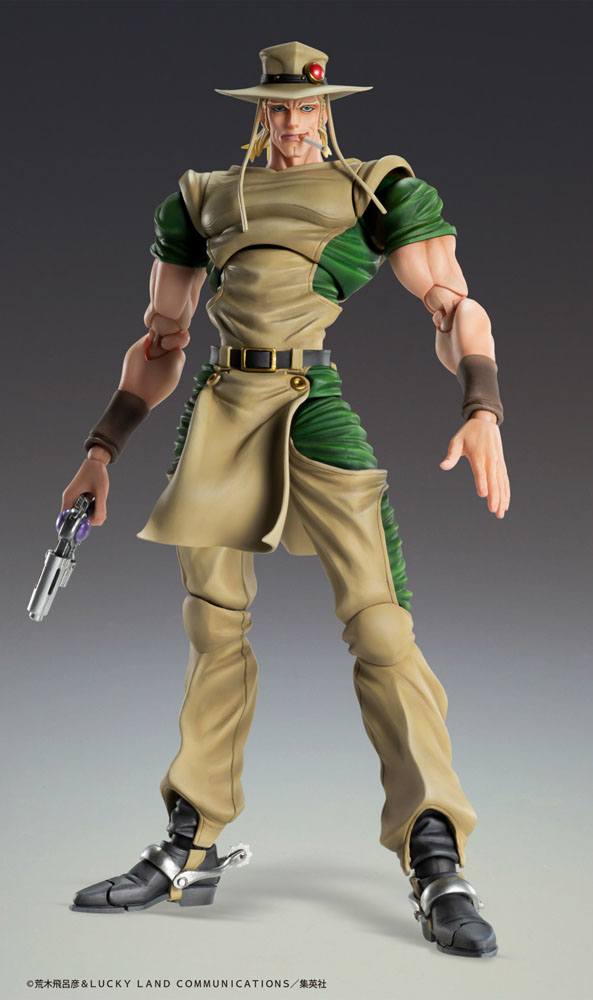 JoJo&#39;s Bizarre Adventure Part3 Super Action Action Figure Chozokado (Hol Horse) 15 cm