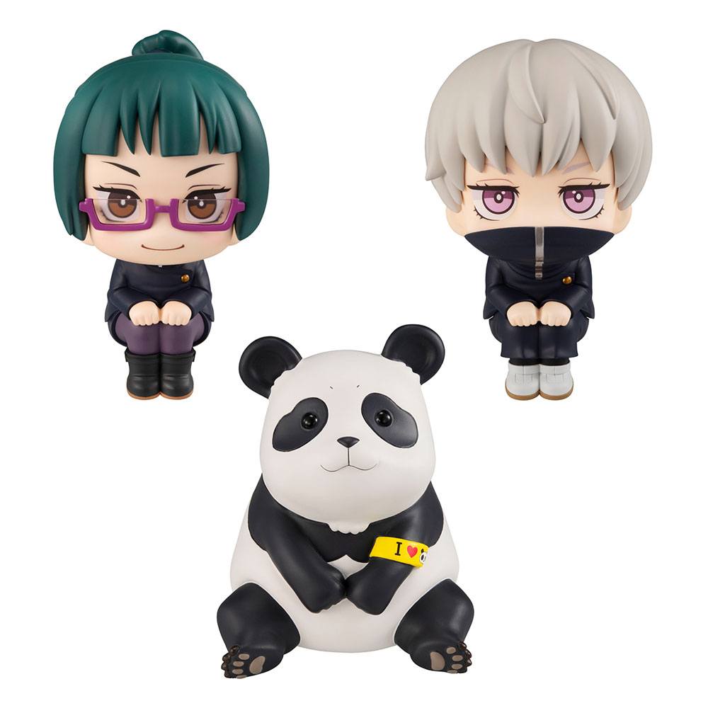 Jujutsu Kaisen Look Up PVC Statues Maki &amp; Toge &amp; Panda Limited Ver. 11 cm