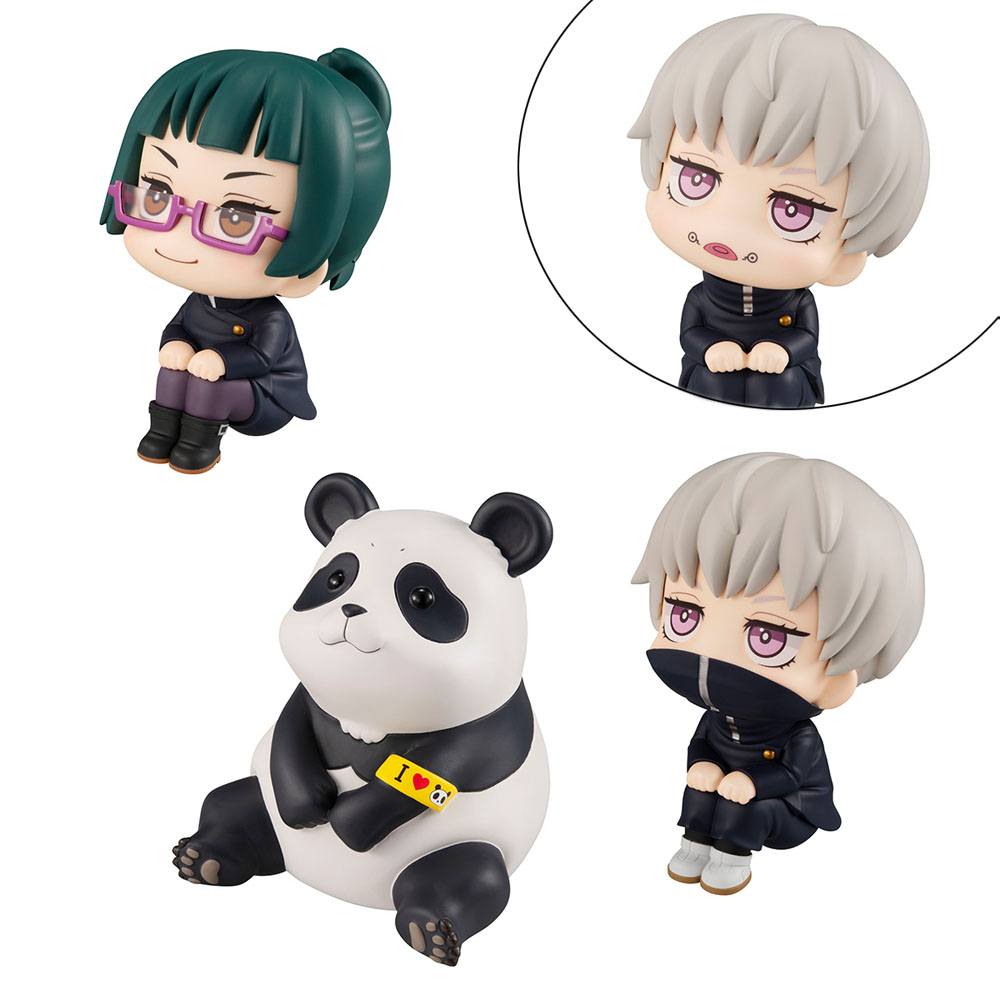 Jujutsu Kaisen Look Up PVC Statues Maki &amp; Toge &amp; Panda Limited Ver. 11 cm