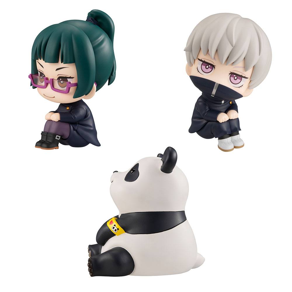 Jujutsu Kaisen Look Up PVC Statues Maki &amp; Toge &amp; Panda Limited Ver. 11 cm