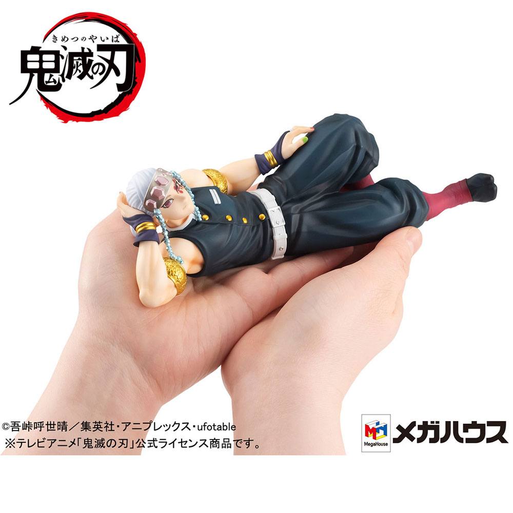 Demon Slayer Kimetsu no Yaiba G.E.M. PVC Statue Uzui-san Palm Size Edition Deluxe 19 cm