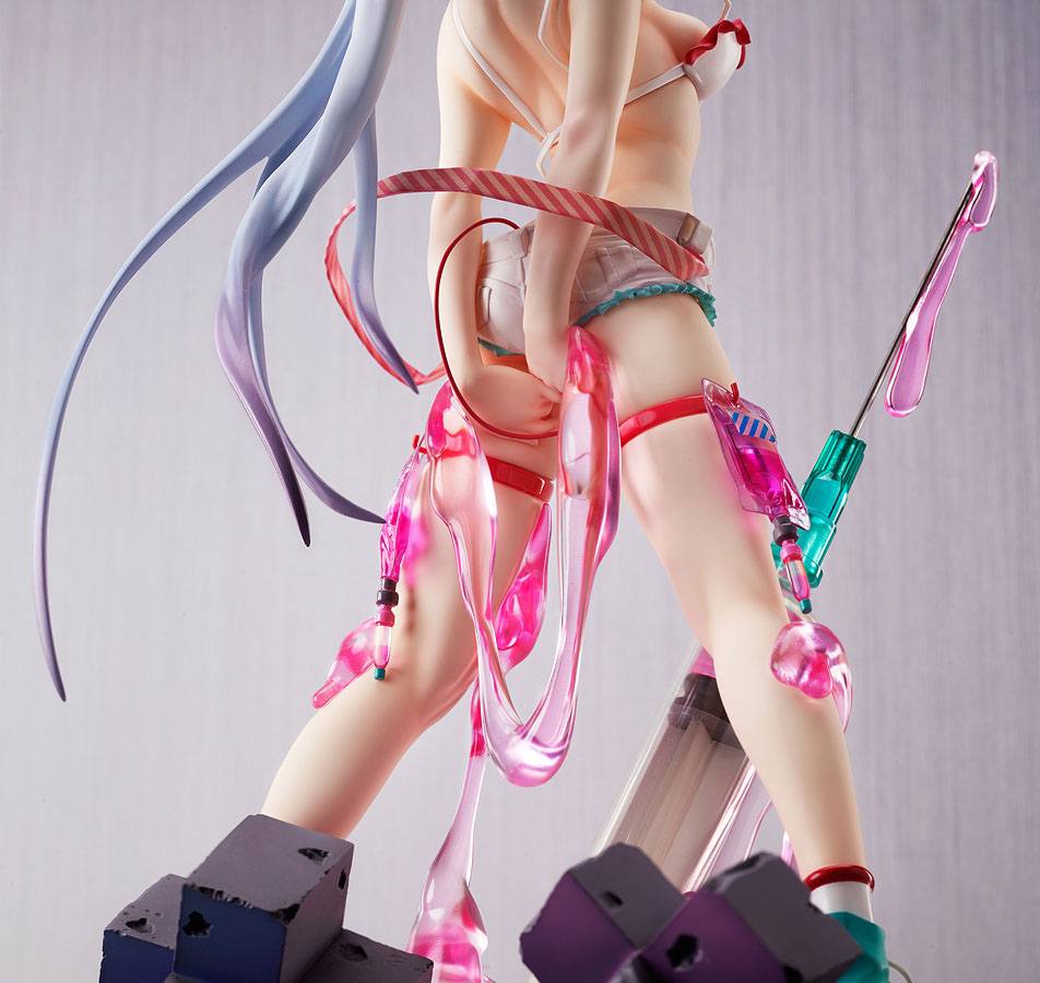 Mebae&#39;s Original Character PVC Statue 1/6.5 Sakurako&#39;s Injection! 25 cm