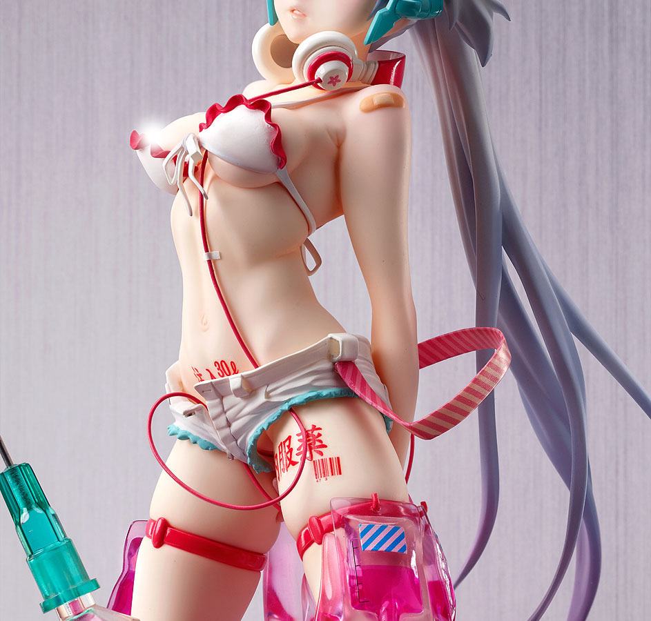 Mebae&#39;s Original Character PVC Statue 1/6.5 Sakurako&#39;s Injection! 25 cm