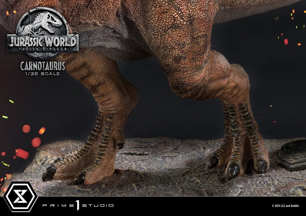 Jurassic World: Fallen Kingdom Prime Collectibles PVC Statue 1/38 Carnotaurus 16 cm