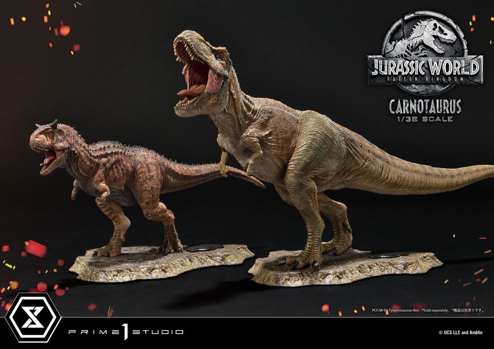 Jurassic World: Fallen Kingdom Prime Collectibles PVC Statue 1/38 Carnotaurus 16 cm