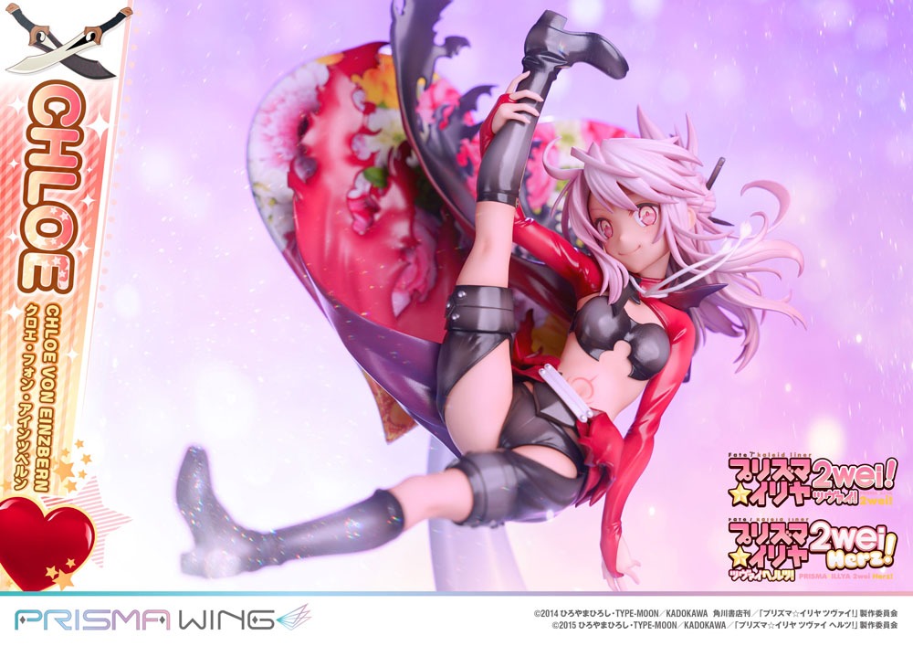 Fate/kaleid liner Prisma Illya Prisma Wing PVC Statue 1/7 Chloe von Einzbern 20 cm