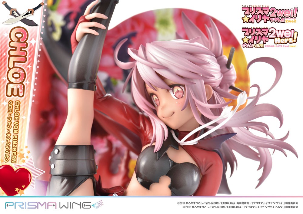 Fate/kaleid liner Prisma Illya Prisma Wing PVC Statue 1/7 Chloe von Einzbern 20 cm