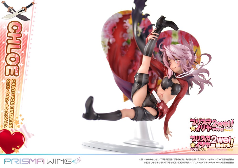 Fate/kaleid liner Prisma Illya Prisma Wing PVC Statue 1/7 Chloe von Einzbern 20 cm