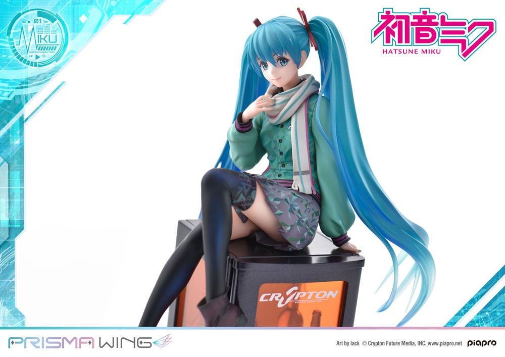 Hatsune Miku Prisma Wing PVC Statue 1/7 Hatsune Miku (Art by lack) 19 cm