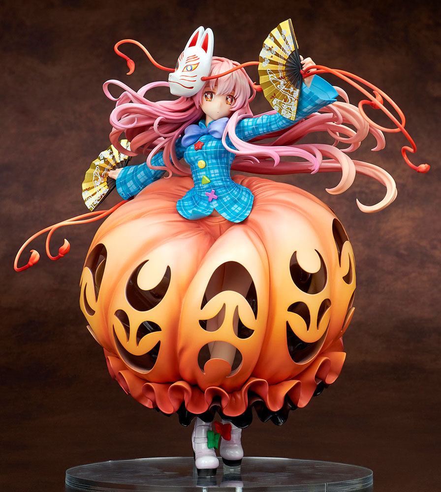 Touhou Project Statue 1/8 Kokoro Hatano Expressive Poker Face Light Equipment Ver. 21 cm