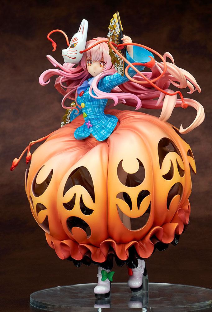 Touhou Project Statue 1/8 Kokoro Hatano Expressive Poker Face Light Equipment Ver. 21 cm