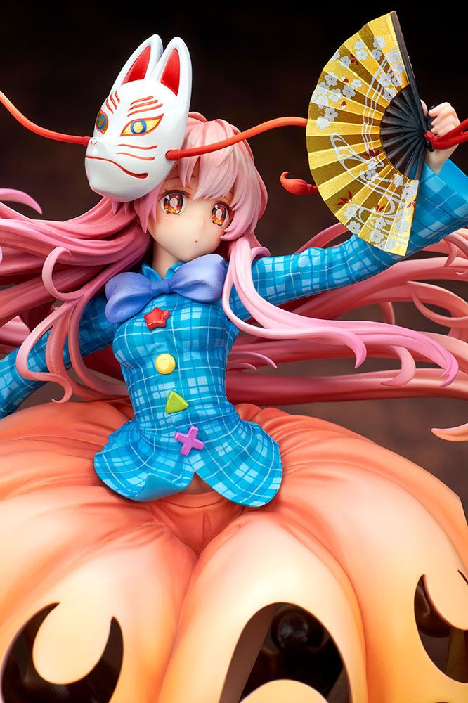 Touhou Project Statue 1/8 Kokoro Hatano Expressive Poker Face Light Equipment Ver. 21 cm