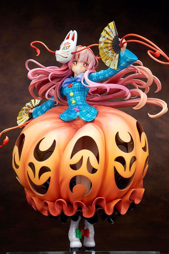 Touhou Project Statue 1/8 Kokoro Hatano Expressive Poker Face Light Equipment Ver. 21 cm