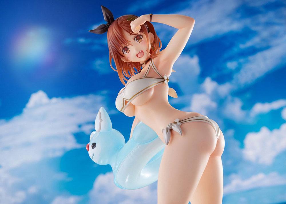 Atelier Ryza 2 Lost Legends &amp; The Secret Fairy PVC Statue 1/6 Ryza White Swimwear Ver. 27 cm