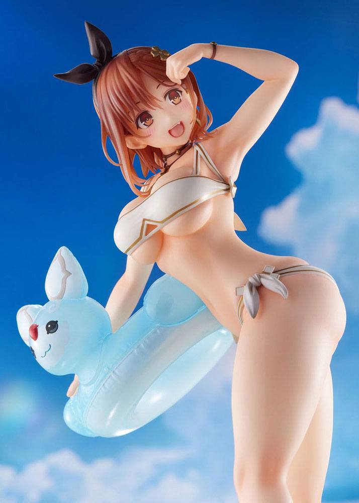 Atelier Ryza 2 Lost Legends &amp; The Secret Fairy PVC Statue 1/6 Ryza White Swimwear Ver. 27 cm