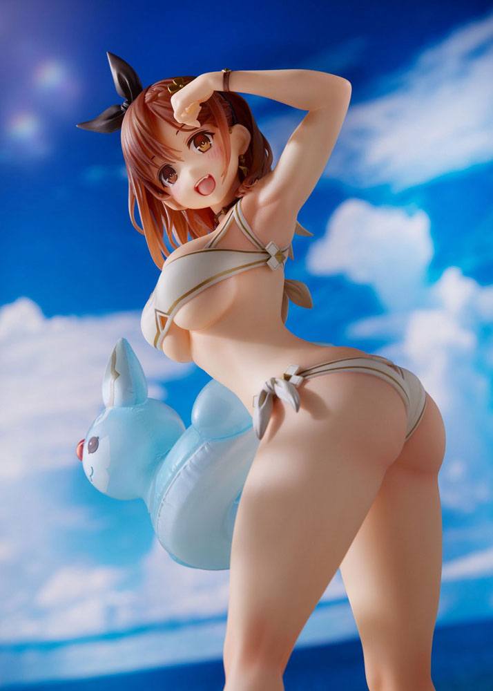 Atelier Ryza 2 Lost Legends &amp; The Secret Fairy PVC Statue 1/6 Ryza White Swimwear Ver. 27 cm