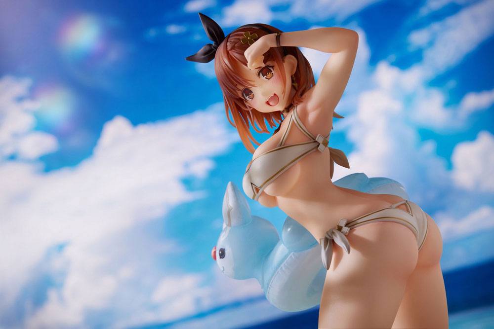 Atelier Ryza 2 Lost Legends &amp; The Secret Fairy PVC Statue 1/6 Ryza White Swimwear Ver. 27 cm