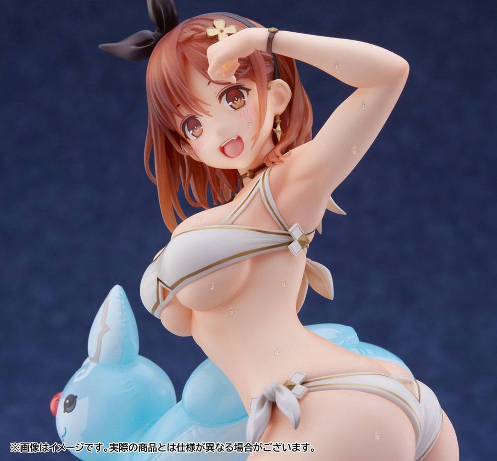 Atelier Ryza 2 Lost Legends &amp; The Secret Fairy PVC Statue 1/6 Ryza White Swimwear Ver. 27 cm