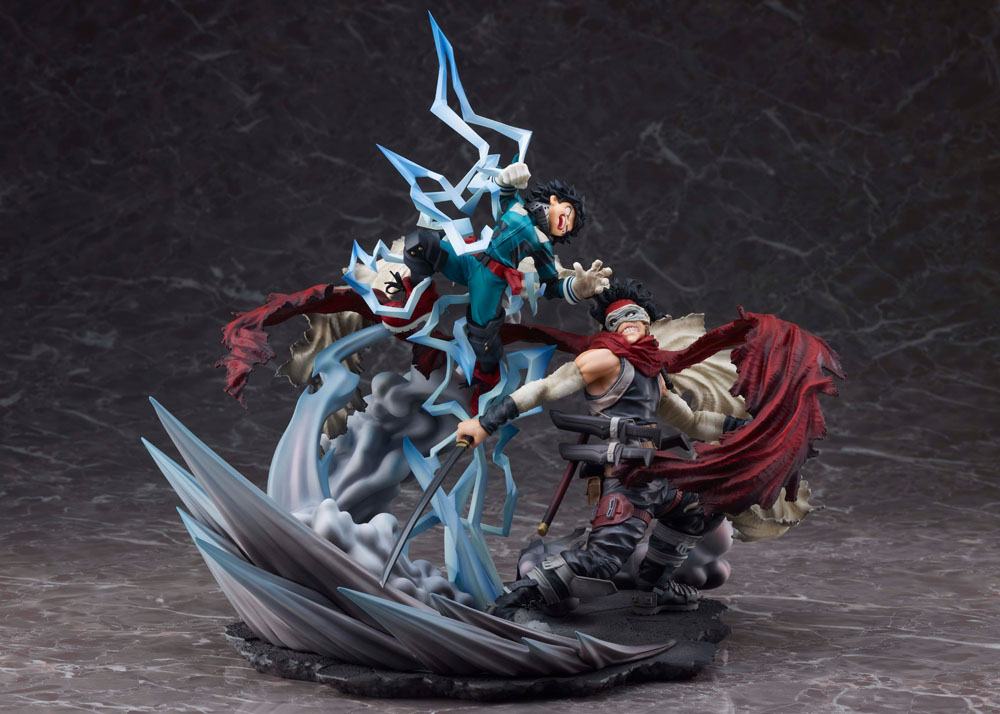 My Hero Academia PVC Statue Izuku Midoriya vs. Stain 30 cm