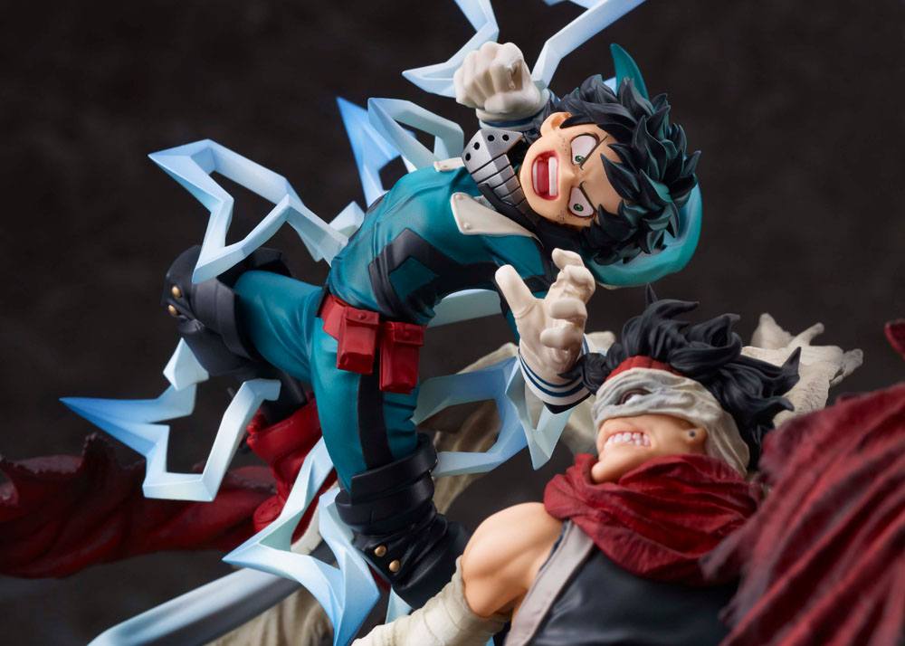 My Hero Academia PVC Statue Izuku Midoriya vs. Stain 30 cm