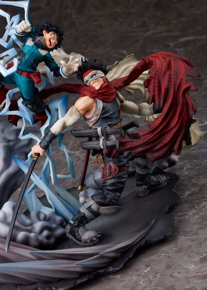 My Hero Academia PVC Statue Izuku Midoriya vs. Stain 30 cm