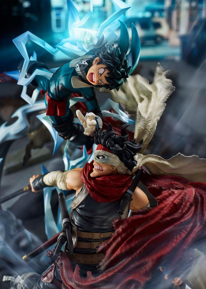 My Hero Academia PVC Statue Izuku Midoriya vs. Stain 30 cm