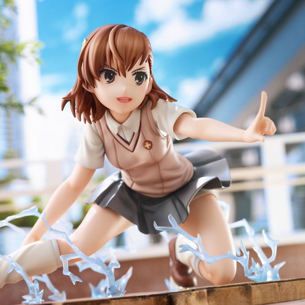 A Certain Scientific Railgun T PVC Statue Mikoto Misaka 14 cm