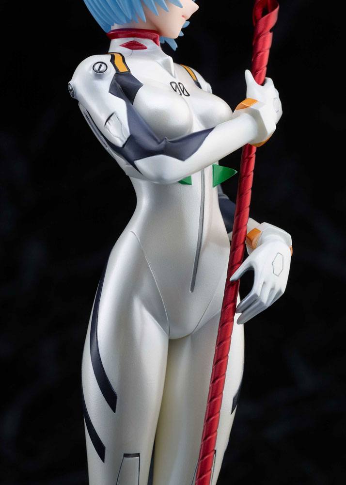 Evangelion DreamTech PVC Statue 1/7 Rei Ayanami Plugsuit Style Pearl Color Edition DT-182 35 cm