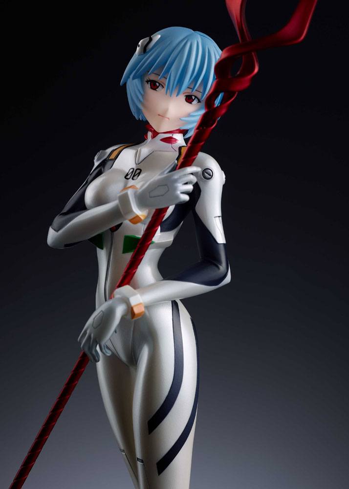 Evangelion DreamTech PVC Statue 1/7 Rei Ayanami Plugsuit Style Pearl Color Edition DT-182 35 cm