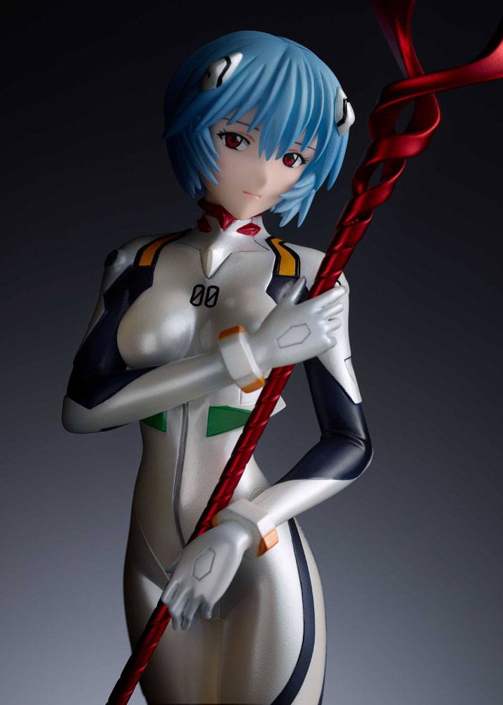 Evangelion DreamTech PVC Statue 1/7 Rei Ayanami Plugsuit Style Pearl Color Edition DT-182 35 cm