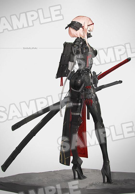 Falslander PVC Statue 1/7 Samurai 25 cm