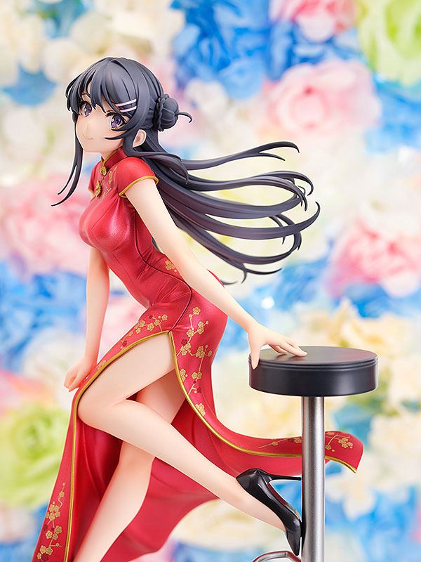 Rascal Does Not Dream of Bunny Girl Senpai Statue 1/7 Mai Sakurajima Chinese Dress Ver. 22 cm